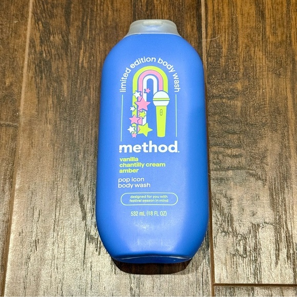 Method Limited Edition Festival FeelsPop Icon Vanilla Chantilly Cream Body Wash - Picture 1 of 5